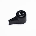 'The Selector' Bass Knob - Simple Bass Clef Design - Matte Black