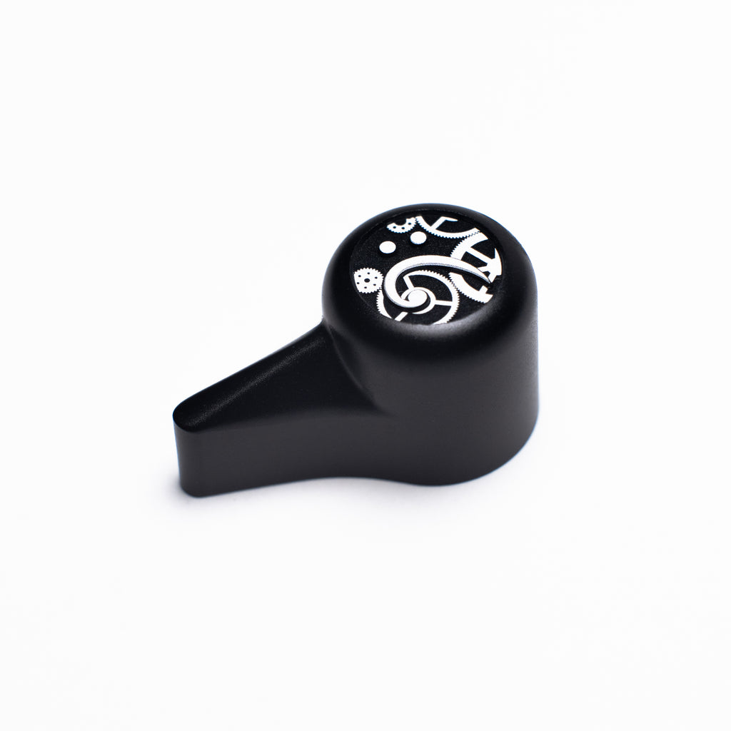 'The Selector' Bass Knob - Movement Bass Clef Design - Matte Black